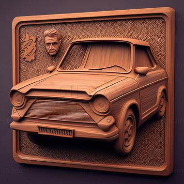 3D model Autobianchi Bianchina (STL)